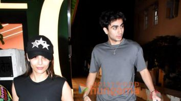 Photos: Malaika Arora and Arhaan Khan snapped in Bandra