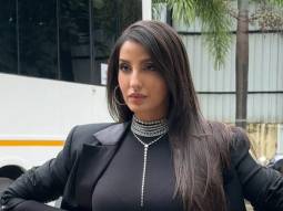 Photos: Nora Fatehi snapped on location of a shoot