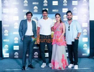 Photos: Nushrratt Bharuccha and Tsahi Halevi promote Akelli at Miraj Cinemas in Noida