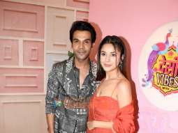 Photos: Rajkummar Rao snapped at Shehnaaz Gill’s chat show Desi Vibes