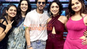 Photos: Shah Rukh Khan, Vijay Sethupathi and team Jawan snapped at audio launch in Chennai