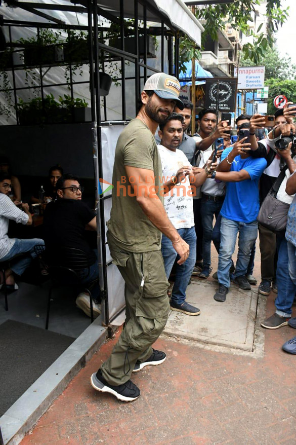 Photos: Shahid Kapoor and Giorgia Andriani snapped in Bandra