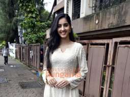 Photos: Simratt Kaur Randhawa snapped outside director Anil Sharma’s office