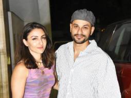 Photos: Soha Ali Khan and Kunal Kemmu snapped in Bandra