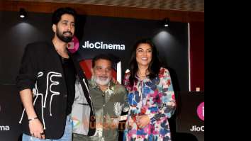Photos: Sushmita Sen, Ravi Jadhav and Ankur Bhatia snapped during the promotions of Taali at JW Marriott, Juhu