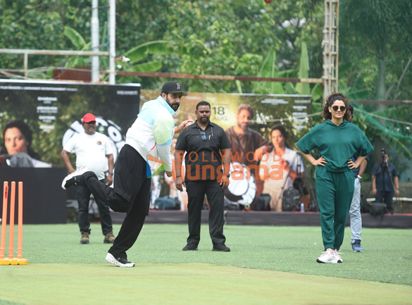 photos team of ghoomer organizes a cricket match with cast and crew 3