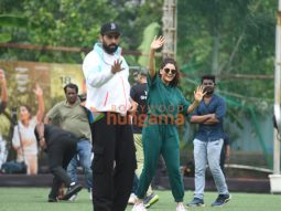 Photos: Team of Ghoomer organizes a cricket match with cast and crew