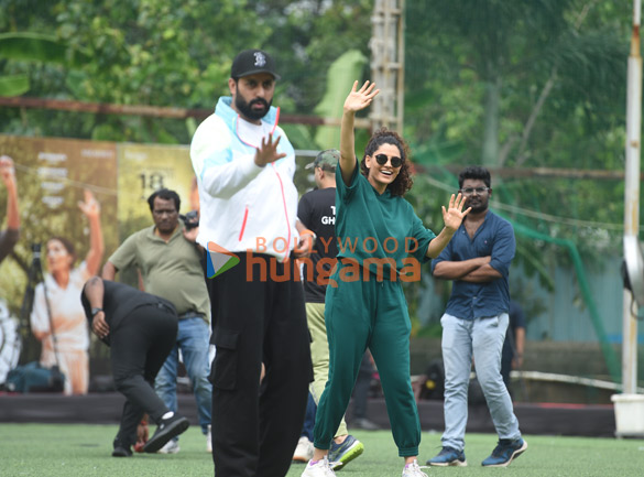 photos team of ghoomer organizes a cricket match with cast and crew 5