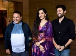 Photos: Utkarsh Sharma, Anil Sharma and Simratt Kaur Randhawa attend Gadar 2 success press conference in Delhi