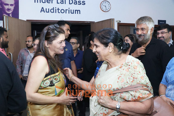 photos vivek agnihotri and pallavi joshi snapped at the kashmir files unreported screening in delhi 1