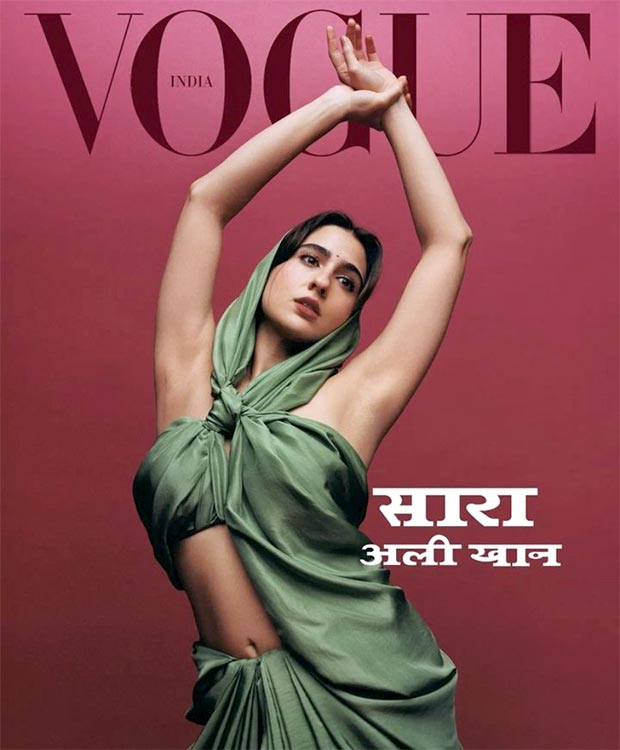 Post the success of Zara Hatke Zara Bachke Sara Ali Khan graces the cover of Vogue India!