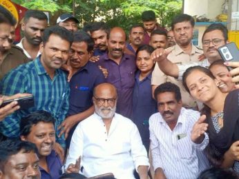 Rajinikanth takes a trip down memory lane as he visits BMTC depot in Bengaluru Rajinikanth takes a trip down memory lane as he visits BMTC depot in Bengaluru