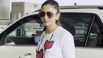 Rakul Preet Singh gets clicked by paps at the airport