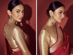 Rakul Preet Singh radiates timeless charm in Kanjivaram Saree