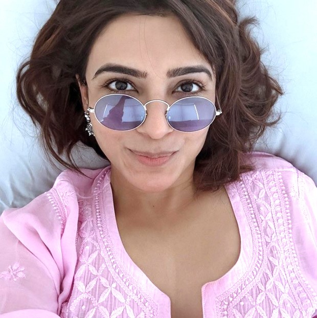 Samantha Ruth Prabhu is keeping it cool in breezy pink chikankari kurta and sunglasses