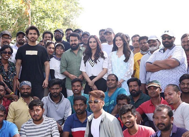 Shanaya Kapoor pens heartfelt note after wrapping first schedule of Mohanlal starrer Vrushabha: “It was an honour to share the screen with you, sir”