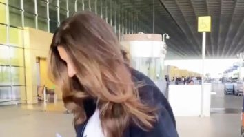 Shweta Bachchan gets clicked by paps at the airport