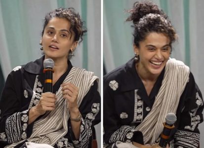Taapsee Pannu celebrates birthday with a hilarious roast event; watch : Bollywood News Taapsee Pannu celebrates birthday with a hilarious roast event; watch : Bollywood News