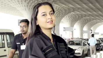 Tejasswi Prakash gets clicked by paps at the airport