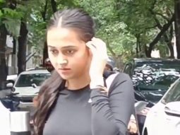 Tejasswi Prakash gets clicked by paps outside gym