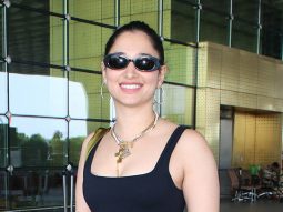 Airport look on point! Tamannaah Bhatia poses for paps
