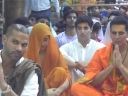 Akshay Kumar marks 56th birthday with visit to Mahakaleshwar temple; Shikhar Dhawan spotted too