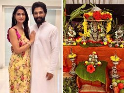 Allu Arjun’s festive spirit shines bright as he shares glimpse of Ganesh Chaturthi celebration with wife Sneha!