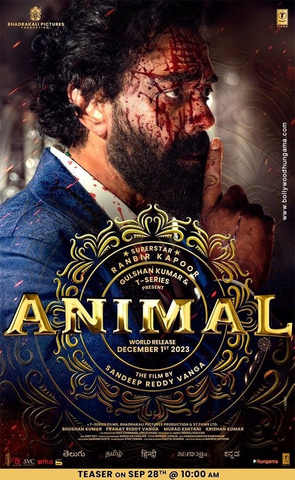 Animal First Look - Bollywood Hungama