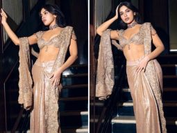 Bhumi Pednekar looked nothing less than a smokeshow in rose gold & beige lehenga by Tarun Tahiliani