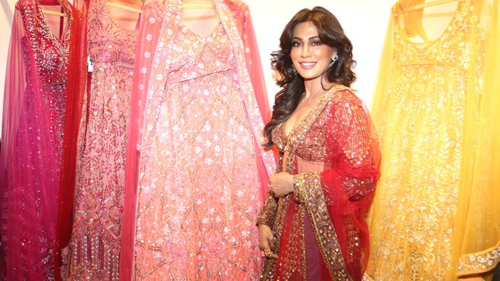 Chitrangda Singh snapped inaugurating the Bespokewala store of Imran Shaikh