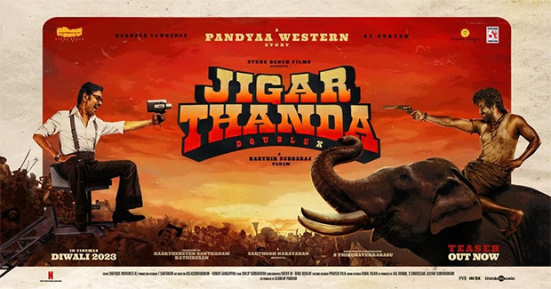 Dhanush, Mahesh Babu, Dulquer Salmaan, and Rakshit Shetty launch 'more than a teaser' of Jigarthanda Double X