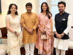 Kangana Ranaut and Esha Gupta applaud Women’s Reservation Bill at new Parliament Building visit