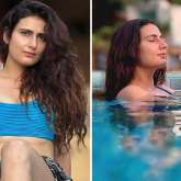 Fatima Sana Shaikh enjoys some quality time by the pool in blue bikini in Goa, see photos
