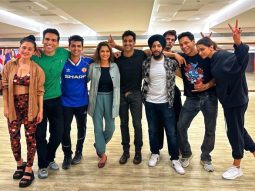 Fighter: Deepika Padukone rehearses for a dance number with Karan Singh Grover and Sanjeeda Sheikh, see photos