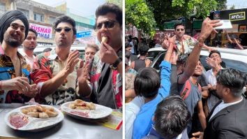 Fukrey 3: Pulkit Samrat and the Fukra gang try out street delicacies in Delhi; get mobbed by fans