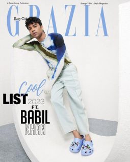 Babil Khan on the cover of Grazia 2023