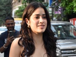 Janhvi Kapoor looks flawless in a white flowy dress