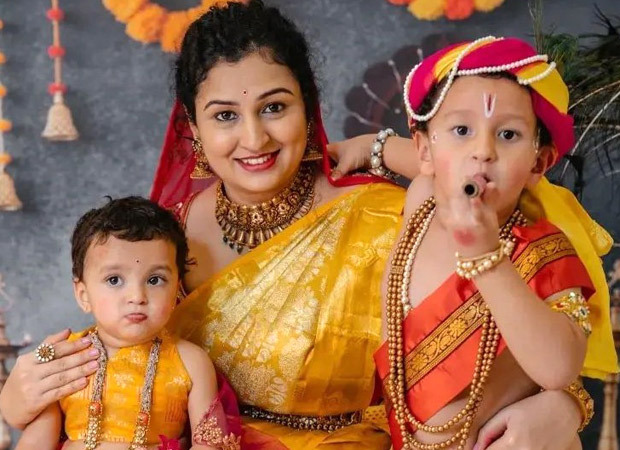 Janmashtami 2023: Kantara star Rishab Shetty shares adorable pics of kids Ranvit and Radhya dressed as Lord Krishna and Radhe