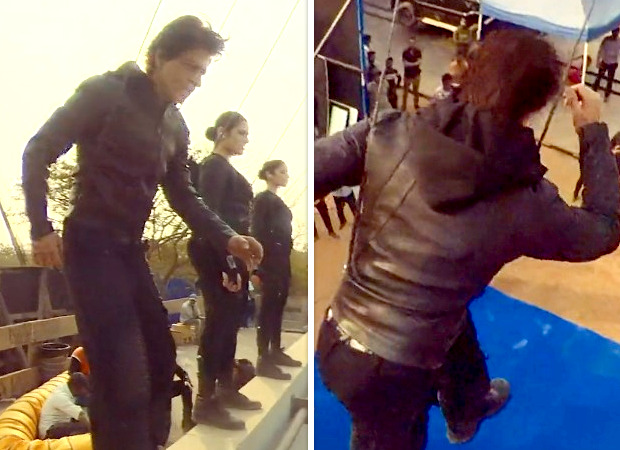 Jawan: Action director Ferdi Fischer shares a glimpse of Shah Rukh Khan shooting high-octane bridge jump stunt; watch Jawan: Action director Ferdi Fischer shares a glimpse of Shah Rukh Khan shooting high-octane bridge jump stunt; watch
