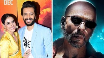 Jawan: Riteish Deshmukh and wife Genelia describe the ‘magic’ of Shah Rukh Khan as they review Jawan; actor says “it hit me like a hurricane” Jawan: Riteish Deshmukh and wife Genelia describe the ‘magic’ of Shah Rukh Khan as they review Jawan; actor says “it hit me like a hurricane”
