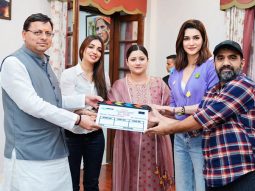 Kriti Sanon and Kanika Dhillon meet Uttarakhand CM amid Do Patti shoot in the state; writer-turn-producer calls it “filmmaker’s paradise”