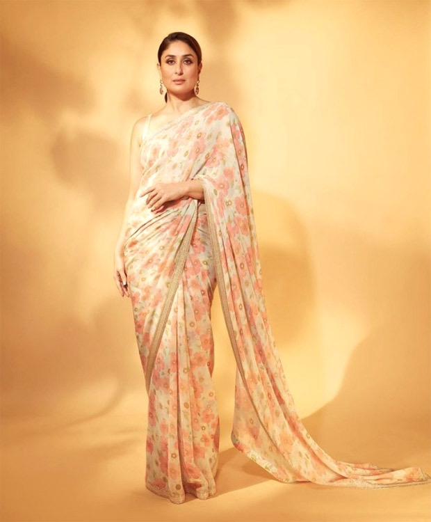 Kareena Kapoor Khan's floral saree by Sabysachi, worn during the Jaane Jaan promotions, brings a refreshing festive vibe Kareena Kapoor Khan's floral saree by Sabysachi, worn during the Jaane Jaan promotions, brings a refreshing festive vibe