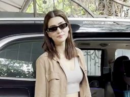 Kriti Sanon poses for paps as she gets clicked in the city