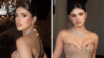 Medha Rana sparkles in Tarun Tahiliani’s shimmery lehenga