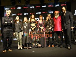 Photos: Ali Fazal, Wamiqa Gabbi, Vishal Bhardwaj and others snapped at Netflix’s Khufiya music launch