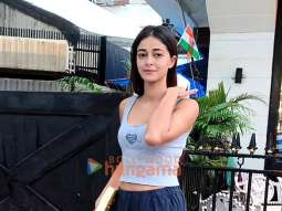 Photos: Ananya Panday spotted at a salon in Bandra