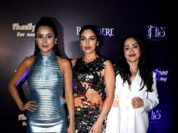 Photos: Bhumi Pednekar, Shehnaaz Gill and others snapped during the promotion of their new song ‘Desi Wine’ from Thank You For Coming