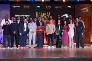 Photos: Cast of Bambai Meri Jaan snapped at the trailer launch in Mumbai