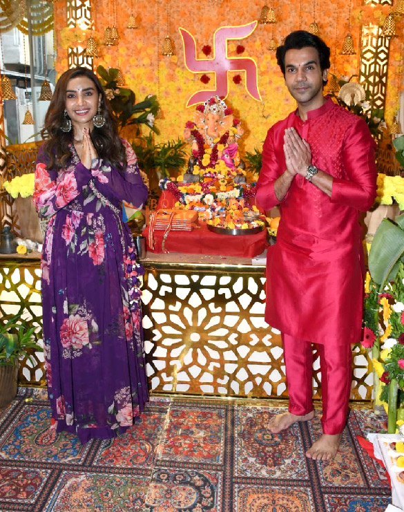photos celebs snapped at t series office for ganpati darshan 4