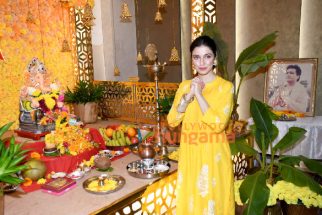 Photos: Celebs snapped attending the Ganpati puja at the T-Series’ office
